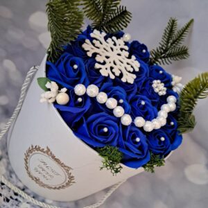 Jégvirág - szappanvirág doboz