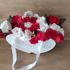 cseresznye szappanvirág doboz