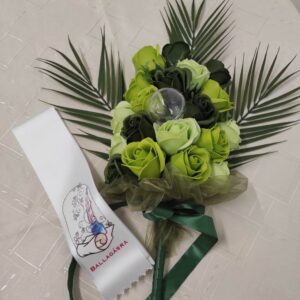 friss szappanvirág csokor