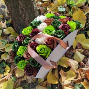 a férfi szappanvirág doboz