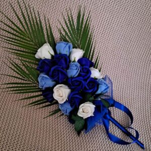 tenger szappanvirág csokor