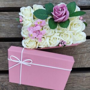 Bűbáj - szappanvirág doboz