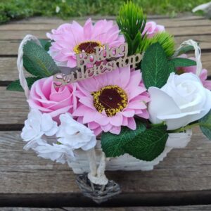 Petra - szappanvirág kosár