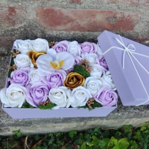 Királyi - szappanvirág doboz