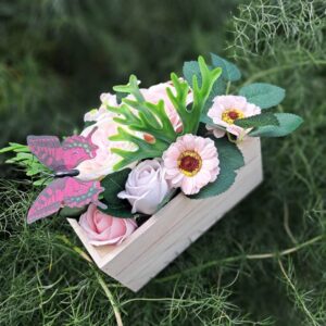 Lágy ölelés - szappanvirág kosár