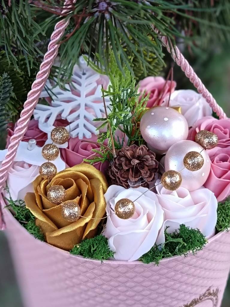 Karácsonyi csoda - szappanvirág doboz - Image 2