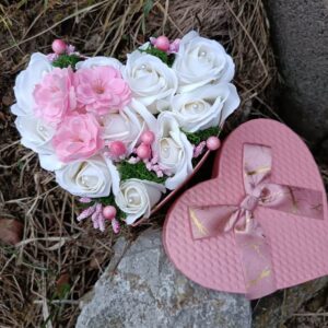 Cukiság - szappanvirág doboz