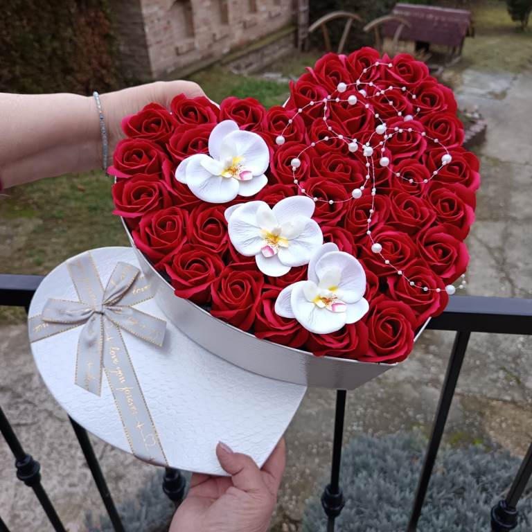 Valentina - szappanvirág doboz - Image 2
